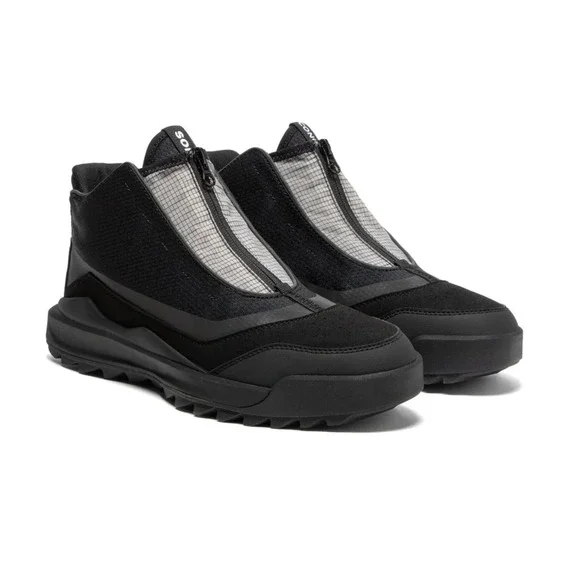 Sorel x Concepts ONA 718 Men's Size 9.5 Mid Top Zip Black Shoes Boots - Picture 2 of 5